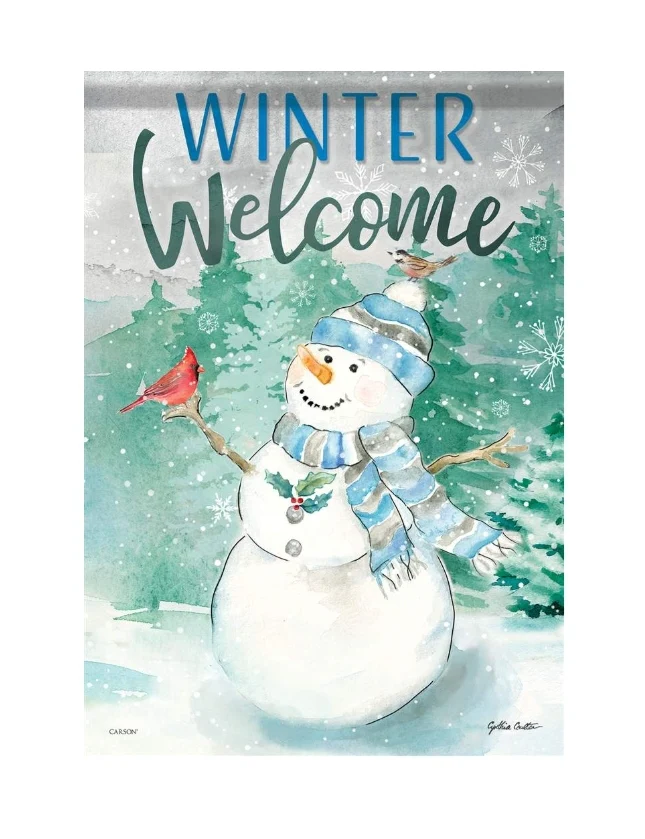 Winter/Christmas Garden Flag - Image 27