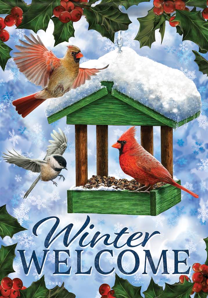 Winter/Christmas Garden Flag - Image 35