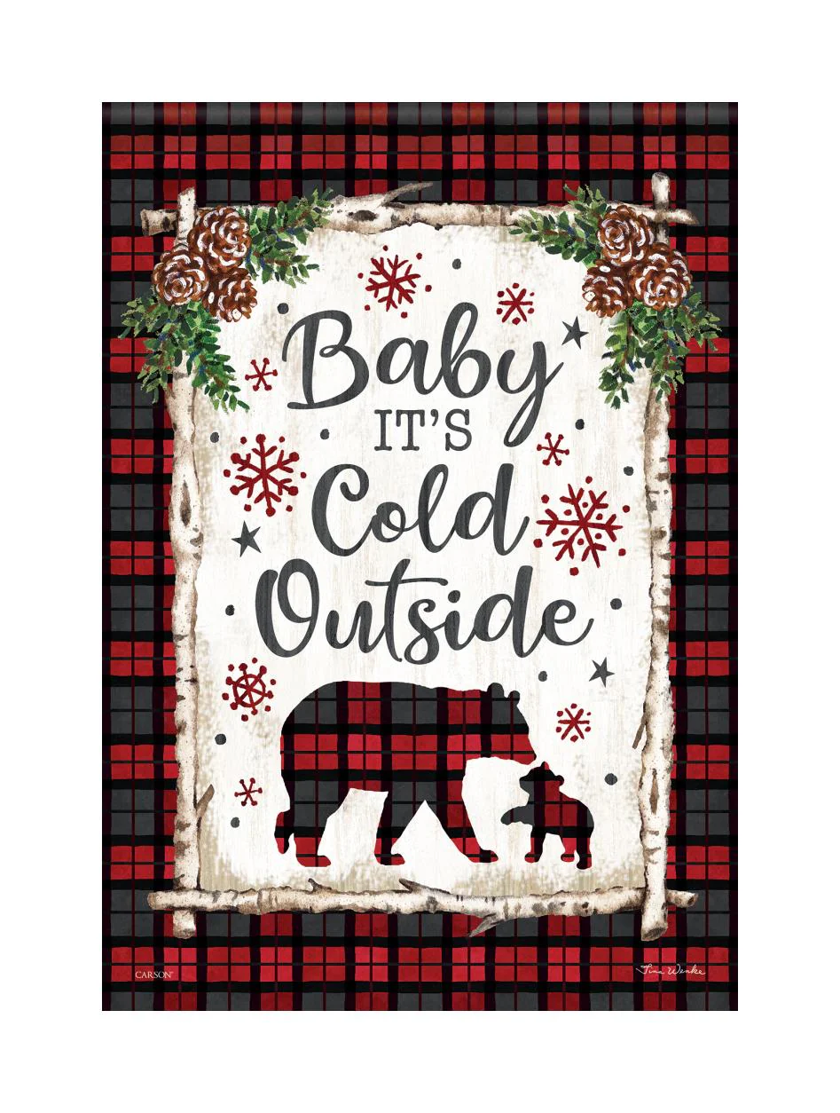 Winter/Christmas Garden Flag - Image 47