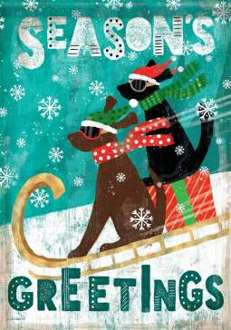 Winter/Christmas Garden Flag - Image 8