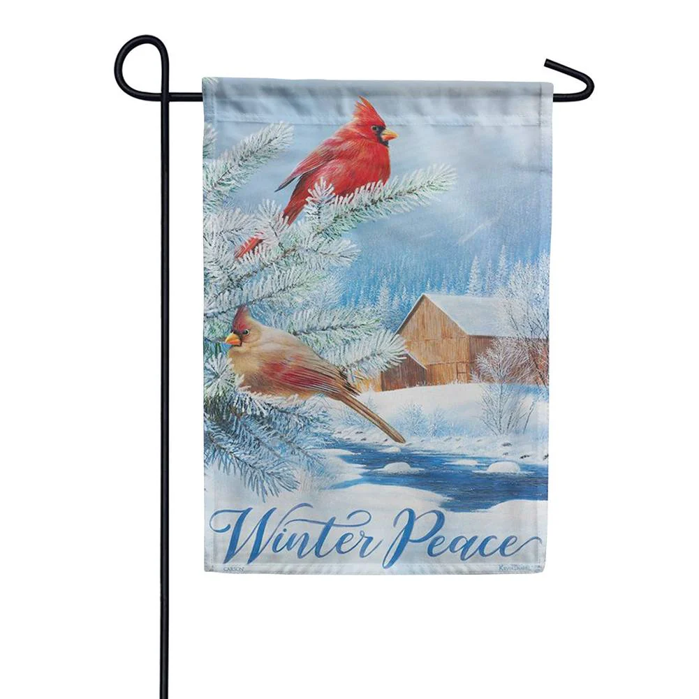 Winter/Christmas Large Flag - Image 5