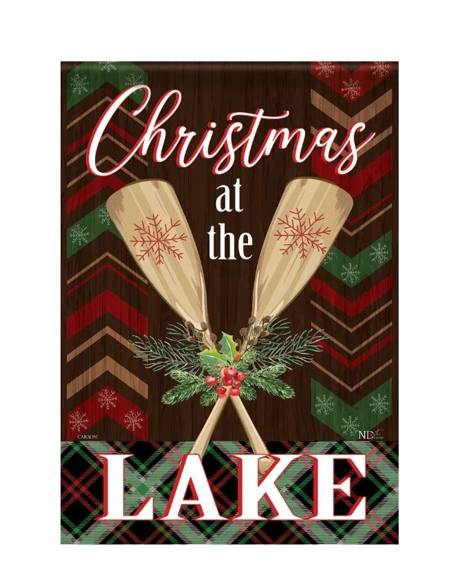 Winter/Christmas Large Flag - Image 8