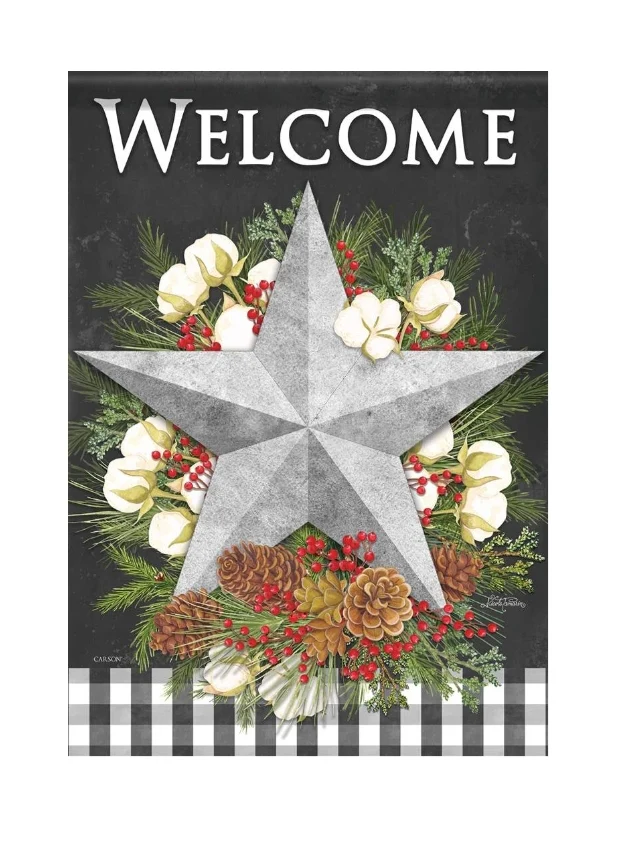Winter/Christmas Large Flag - Image 9