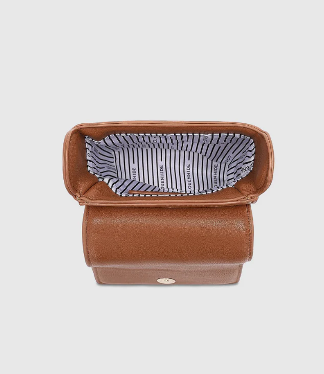 Yoko Canvas Phone Bag - Tan - Image 2