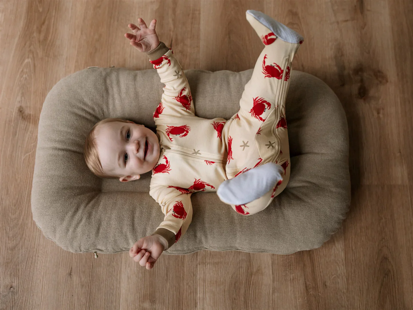 You're Clawsome Organic Cotton Footed Sleeper - Image 3