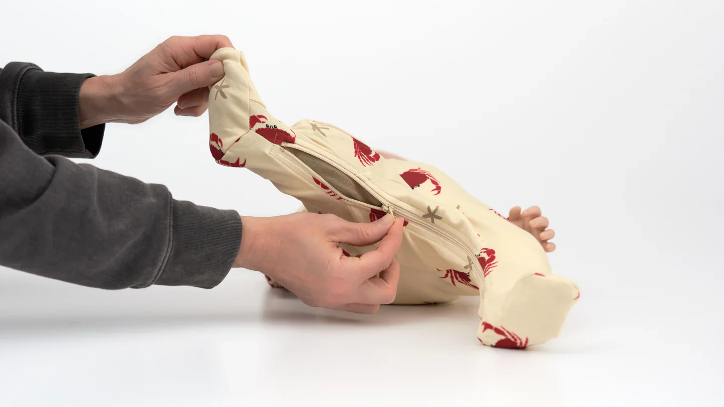 You're Clawsome Organic Cotton Footed Sleeper - Image 7