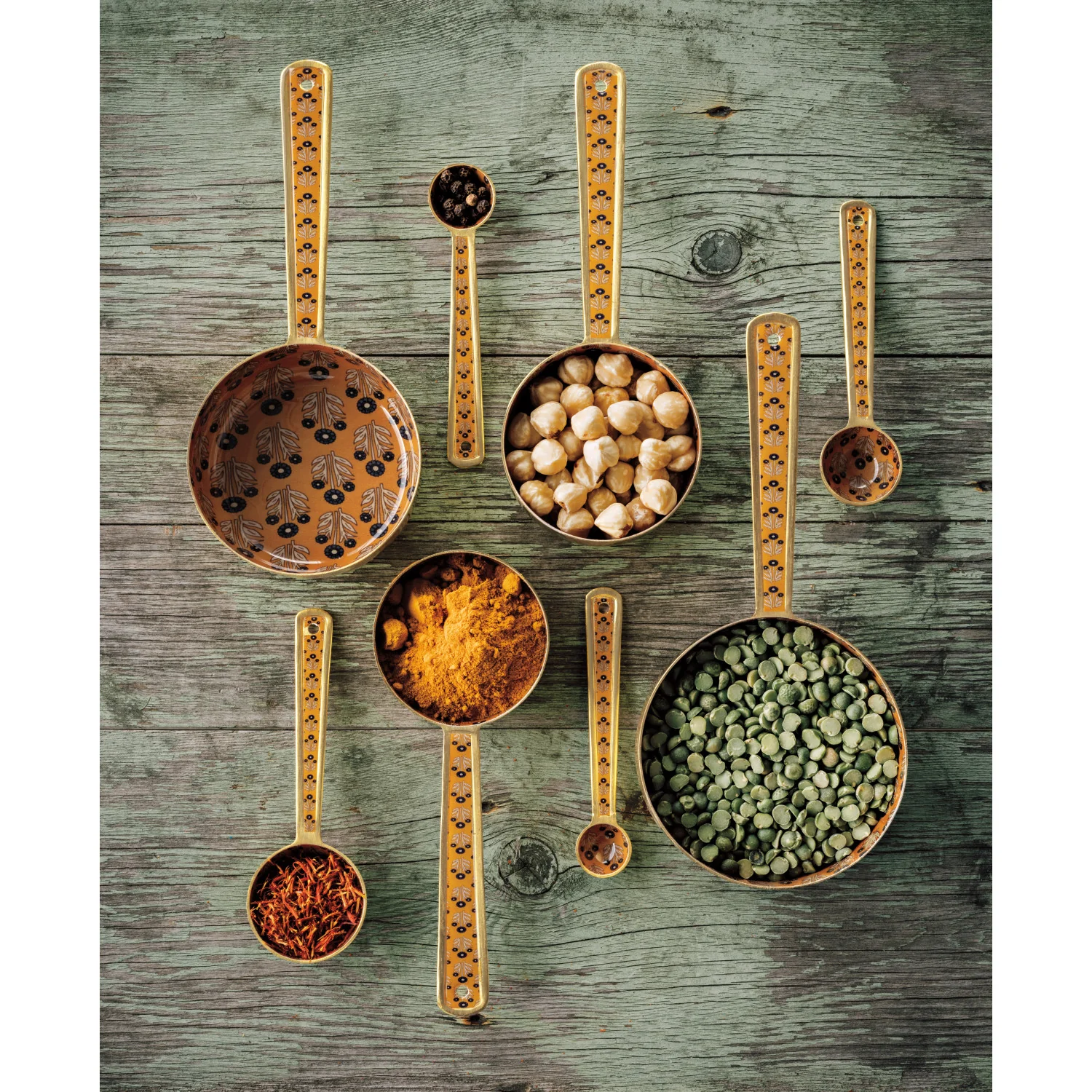 Zest Enameled Steel Measuring Cups - Set of 4 - Image 2